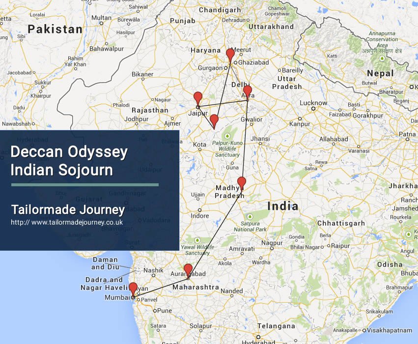 Deccan Odyssey – Indian Sojourn – TJ – IN TR 16