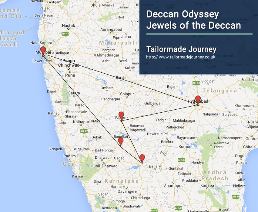 Deccan Odyssey – Jewels of the Deccan – TJ – IN TR 17