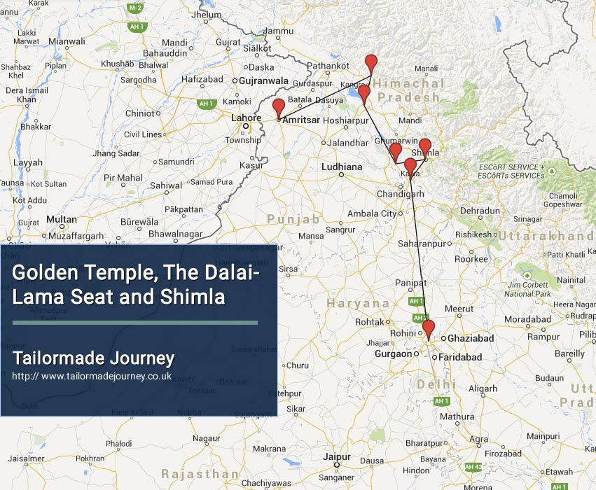 Golden Temple, The Dalai Lama Seat and Shimla – TJ – IN – NI 18