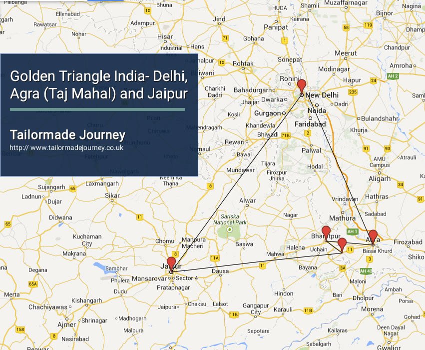 Golden Triangle India – Delhi, Agra (Taj Mahal) and Jaipur – TJ – IN – NI 01
