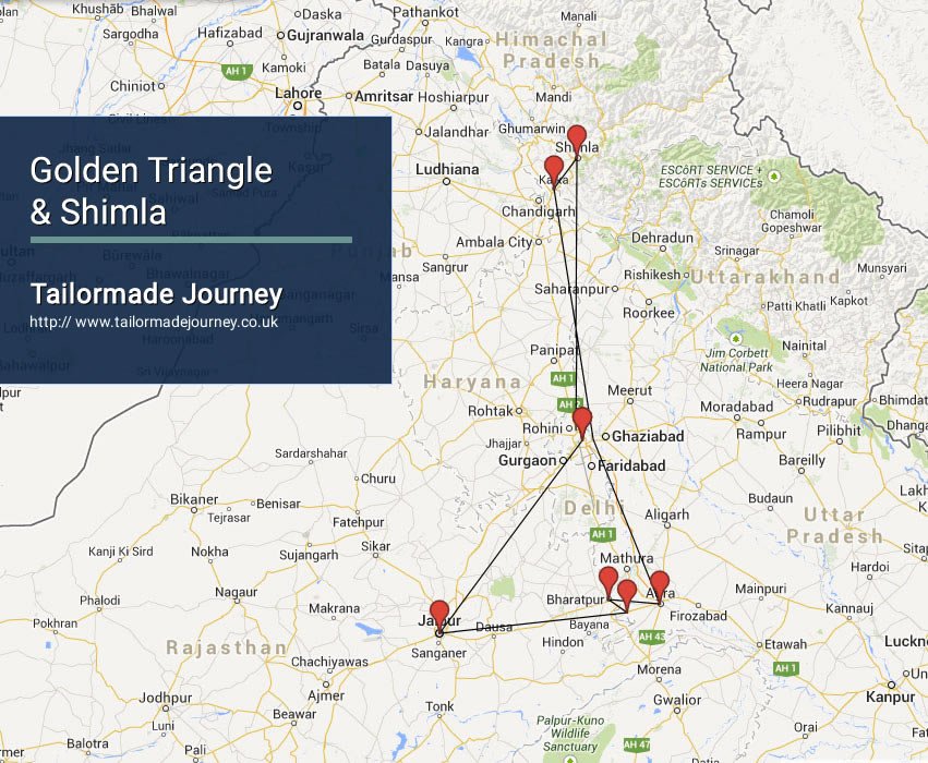 Golden Triangle & Shimla – TJ – IN – NI 12