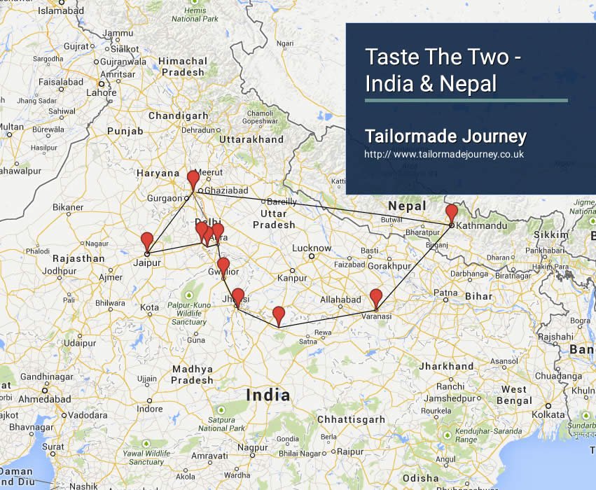 Taste The Two – India & Nepal – TJ – IN – NI 30